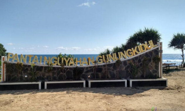 Lokasi Objek Wisata Pantai Nguyahan Gunung Kidul Jogja