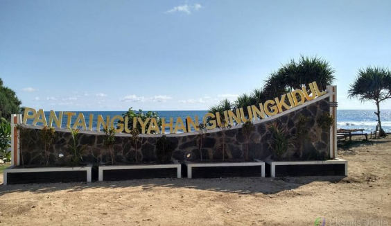 Lokasi Objek Wisata Pantai Nguyahan Gunung Kidul Jogja