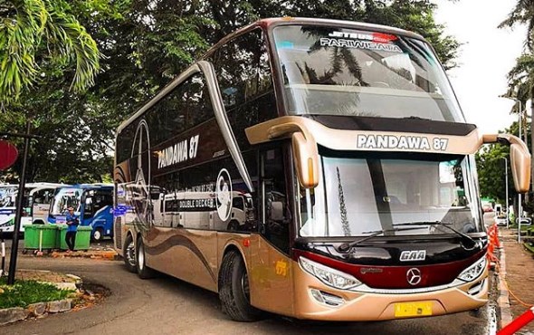 Harga Sewa Bus Pandawa 87 Terbaru