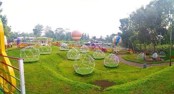  Taman Bunga Alamanda  Jogja Flower Garden Turi Selman 