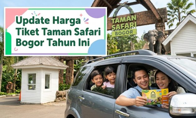 Mengecek rincian lengkap harga tiket Taman Safari Bogor untuk berbagai kategori pengunjung lokal sebelum merencanakan liburan.